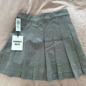 Sunday Best mini skirt grey brand new with tag